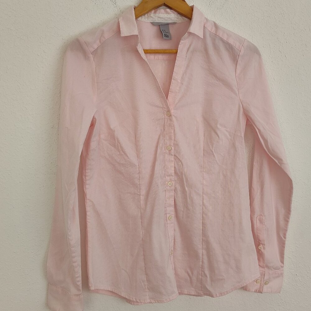 H&M, Button Down Blouse, Size 10
